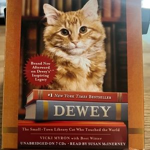 ' DEWEY '  audiobook about a library cat